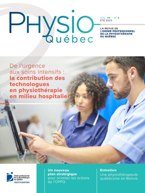 Physio-Québec | Été 2023 | OPPQ