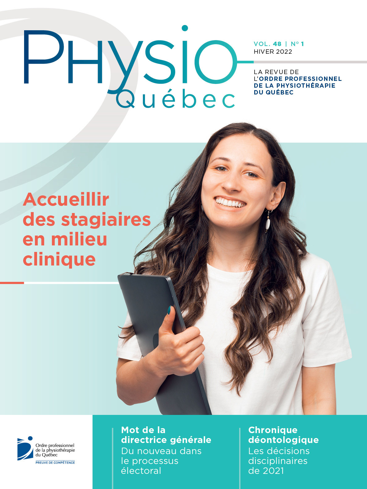 Couverture du Physio-Québec | Hiver 2022