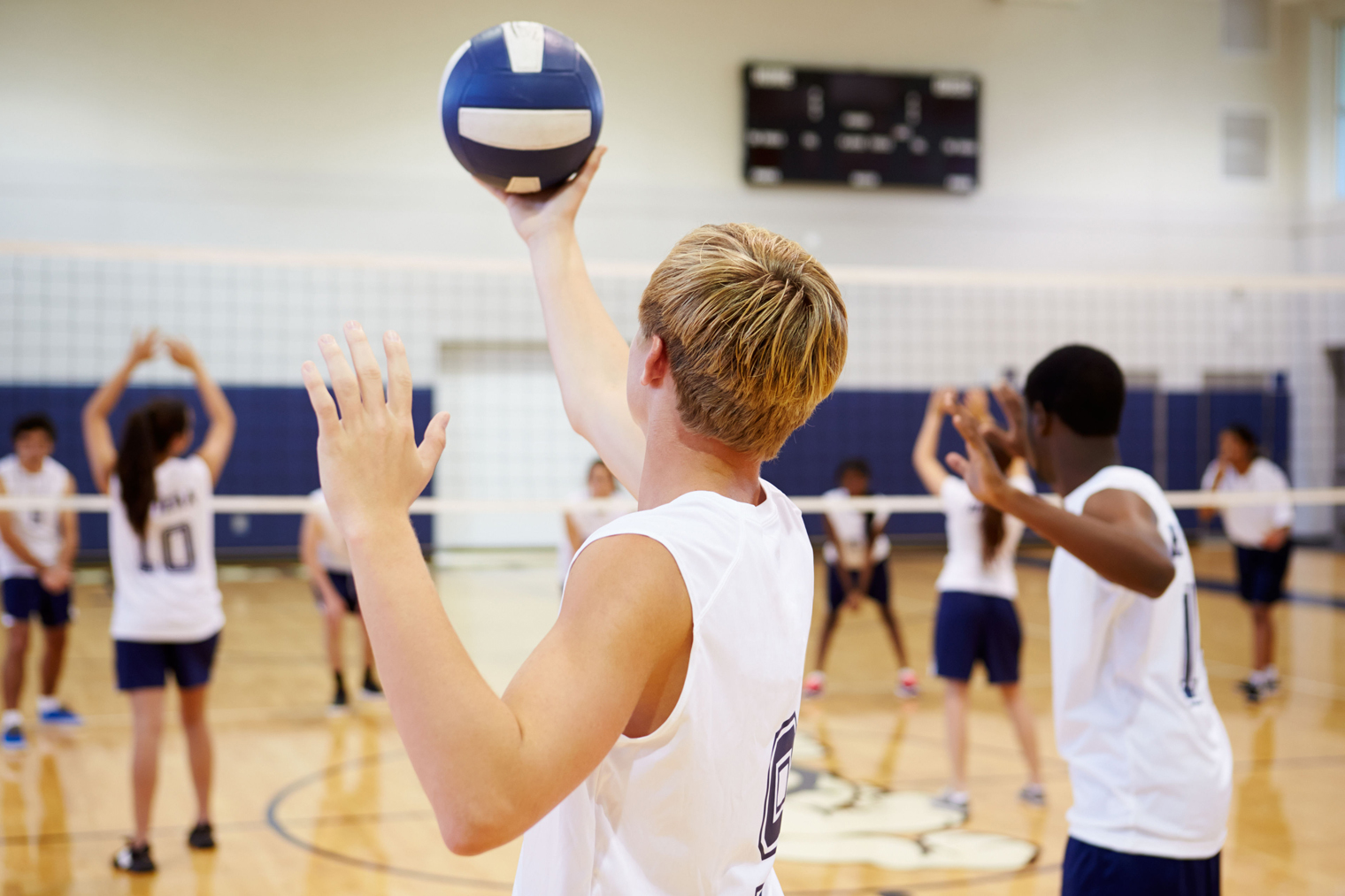 Fisioterapia y voleibol